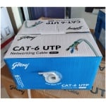 Godrej 90mtr (100 Yards) Full Copper Lan Cable, 24AWG