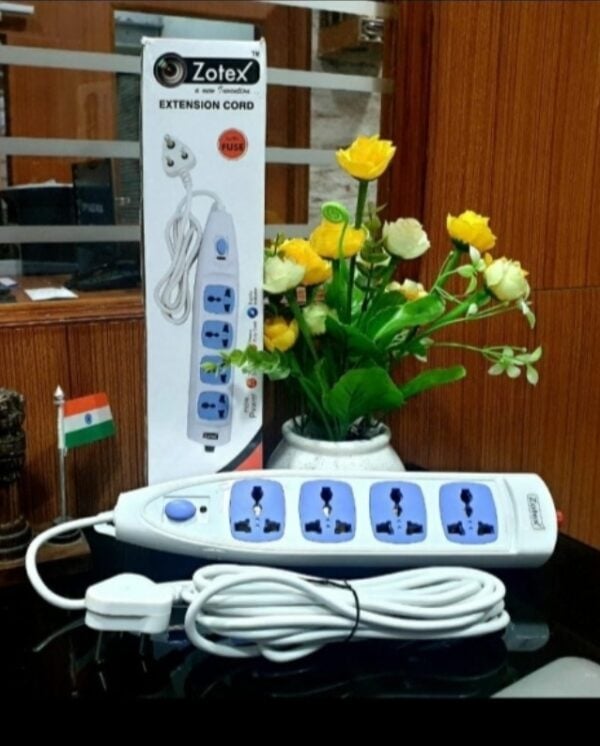 Zotex 4 Socket, High Quality 1.5mtr Spike