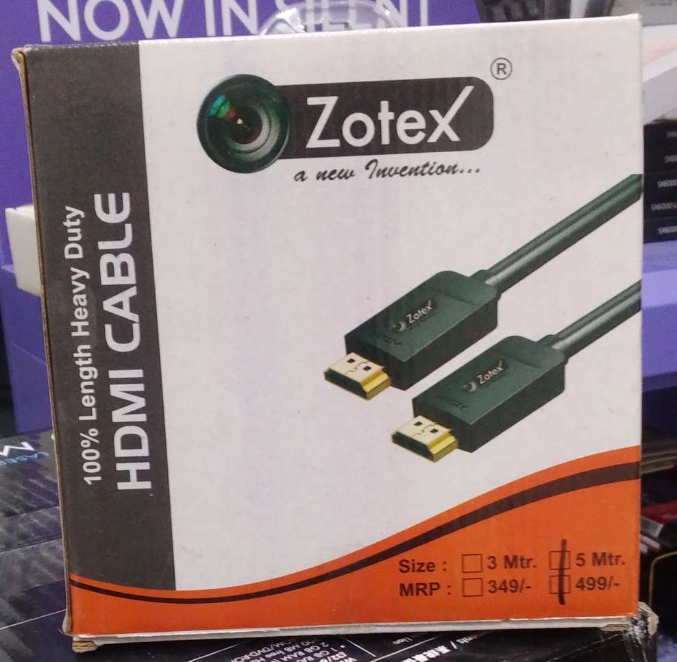 images/ce7a0e31-70a2-42e3-aaa8-d956752629b4 Zotex 1.5mtr HDMI Cable - Image 1