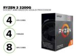 AMD Ryzen 3 3200G Box Processor