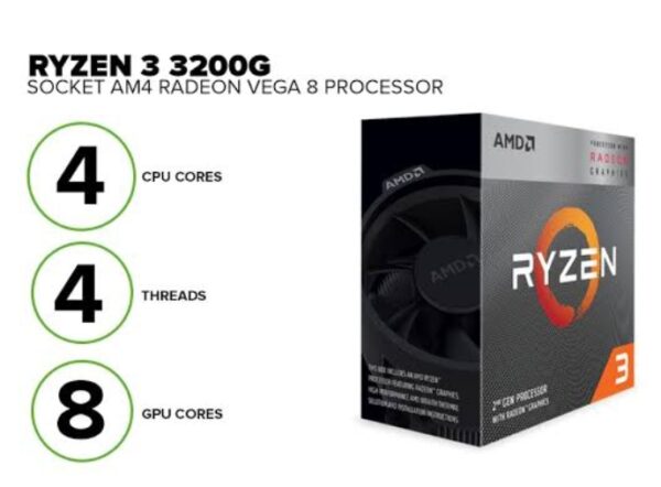 AMD Ryzen 3 3200G Box Processor