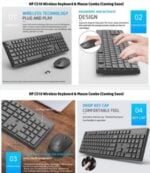 HP Wireless Keyboard Mouse Combo - Image 2