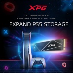 XPG GAMMIX S70 Blade NVME 1TB Gen 4 SSD, Read/Write Speed Up to 7,400/6800 MB/s - Image 2