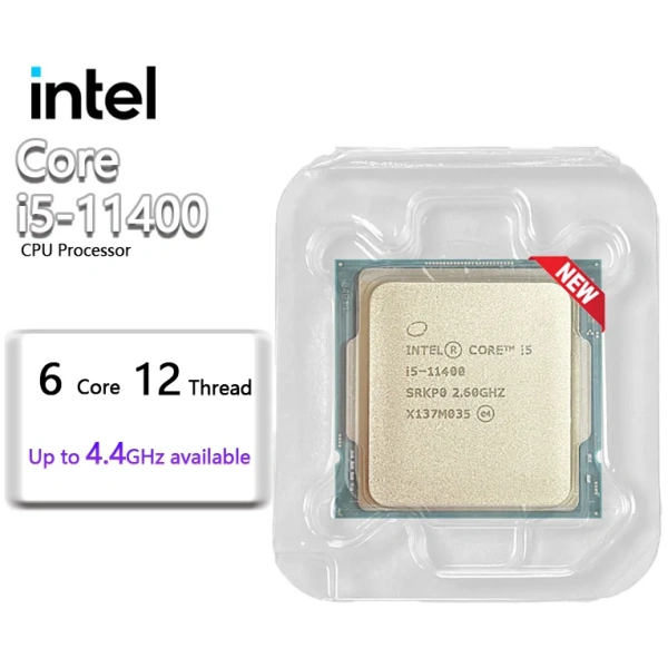 Intel Core i5 11400 Tray Processor, 1 yr warranty
