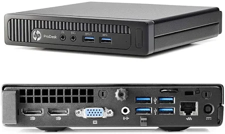 Refurbished HP Pro Desk Core i5 4th/8GB/256GB Windows 10 Intel Core i5 4th Generation 8GB DDR3 256 GB SSD Mini PC
