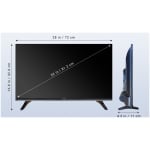YUNNO 32inch Frameless Smart TV - Image 3